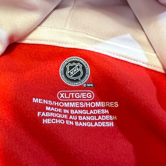 NFL Detroit Red Wings Majestic Thermabase Team Hoodie NWT - Picture 8 of 13